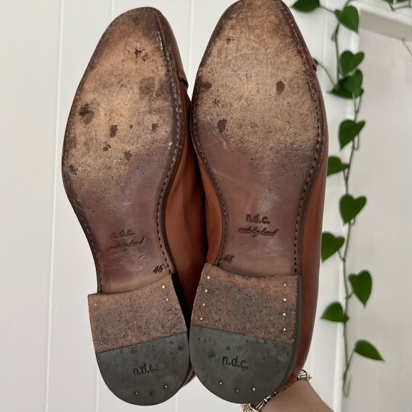 Men’s n.d.c. Handmade Leather Oxford Dress Shoes Size 45 (11.5) - Picture 6 of 8